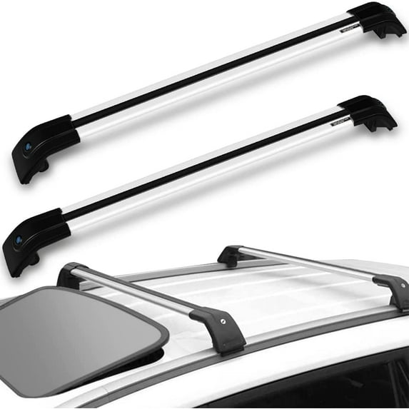 ECCPP Roof Rack Cross Bars fit for Kia Sorento 2014-2019 Rooftop Luggage Canoe Kayak Carrier Rack Travel Essentials Car Roof Cargo Carrier- Fits Side Rails Models ONLY