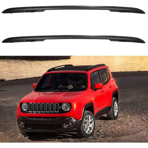 <font color="#0000FF">ECCPP Roof Rack Side Rails Luggage Cargo Carrier Roof Side Rails Fit for Jeep Renegade 2015-2022,Travel Essentials Black Aluminum Roof Rack Cross Bars Cross Rails</font>