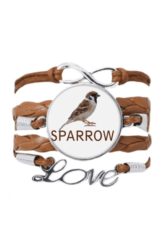 food support sparrows birds bracelet chain ornament wristband