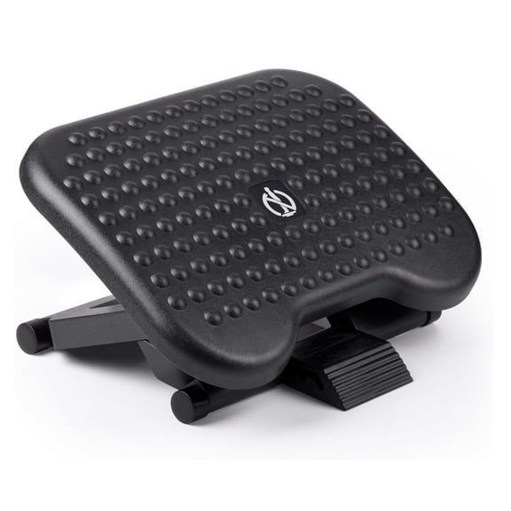 Behome Foot Rest for Under Desk at Work, Foot Rest with Massage, 3 Height and 30-Degree Tilt Angle, Foot Stool for Home, Office