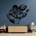 thumbnail image 1 of football Athletes Wall decal football Sport svg Motivation Healthy Teamplay Wall Sticker Home Bedroom Decor Vinyl Decal 42x37cm, 1 of 4