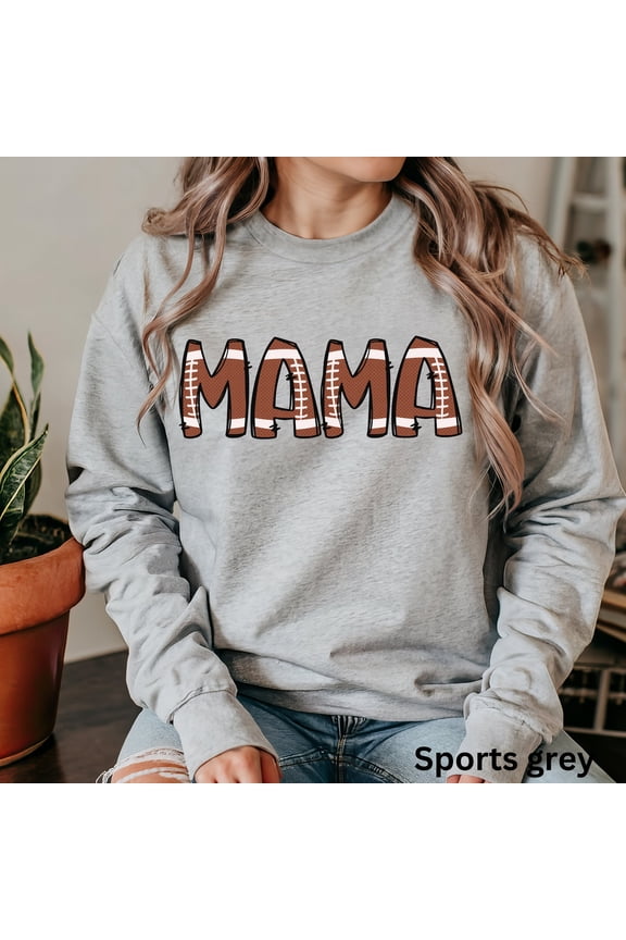 football mom sweatshirt,football mom crewneck,football mama sweatshirt,game day sweatshirt,football mom gift