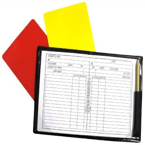 Referees Football Note Book