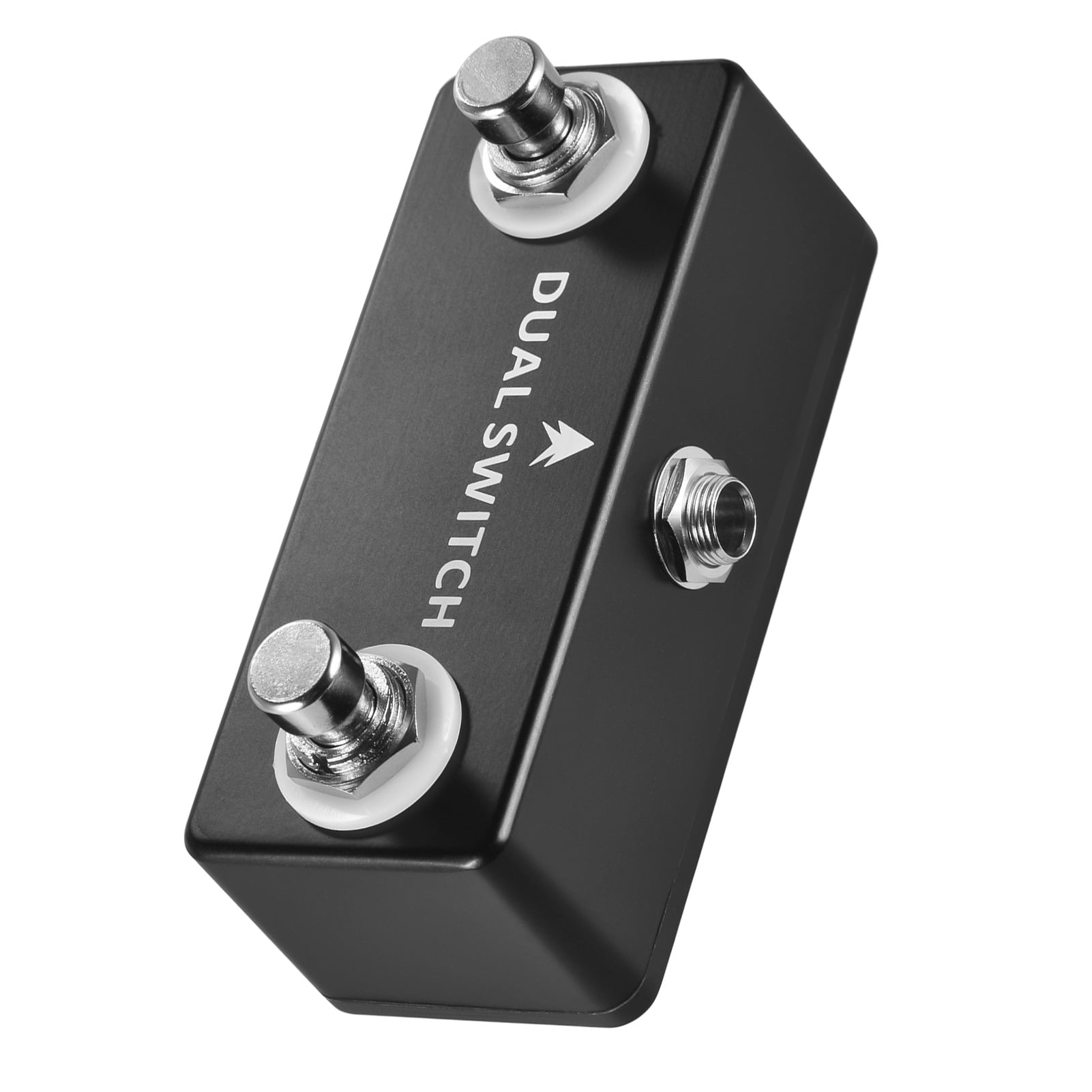 footswitch pedal foot pedal dual footswitch effect pedal footswitch guitar effect footswitch MOSKYAudio DUAL SWITCH Dual Footswitch Foot Switch Pedal Full Metal Shell