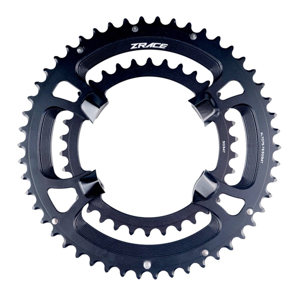 Plateau de pédalier de vélo pour 105 R7000 R8000 DURAACE FC R9100 Plateau asymétrique 50 34T 110BCD 36 52T (34 50t Plateau de pédalier de vélo pour 105 R7000 R8000 DURAACE FC R9100 Plateau asymétrique 50 34T 110BCD 36 52T (34 50t