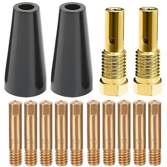for 14Ak Gasless Nozzle Contact Tips Kit for Mag for Mig for Mb14 Welding Torch
