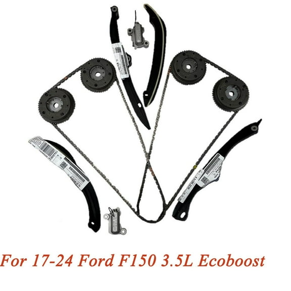 for 17-24 Ford F-150 3.5L Ecoboost Chains, Guides, Tensioners W/ PHASERS KIT
