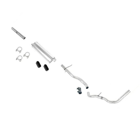 for 1987-1995 Ford Pick Up F150 133 Inch Wheel Base 4.9L Muffler Exhaust System