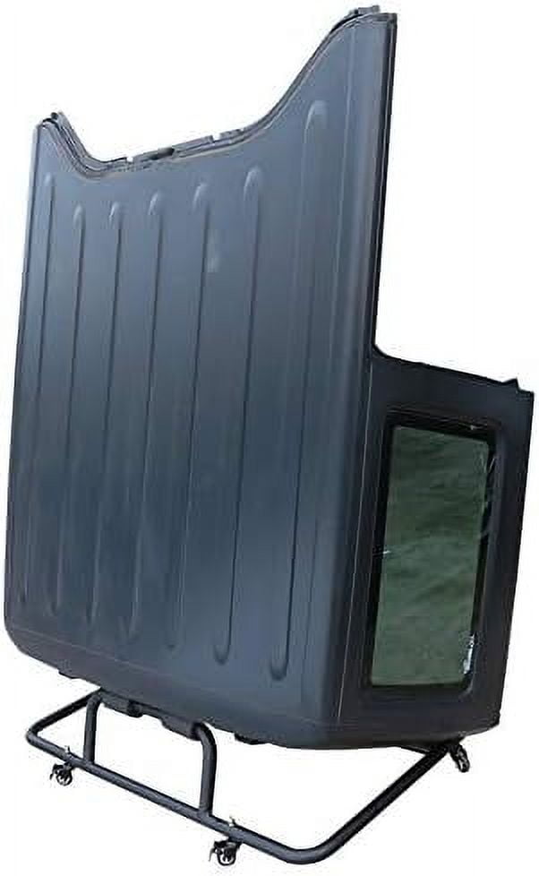 EZ4x4 2-Door Rolling Storage Cart For Jeep Wrangler – Foldable Aluminum Cart For TJ, JK, JL Doors (Patented)