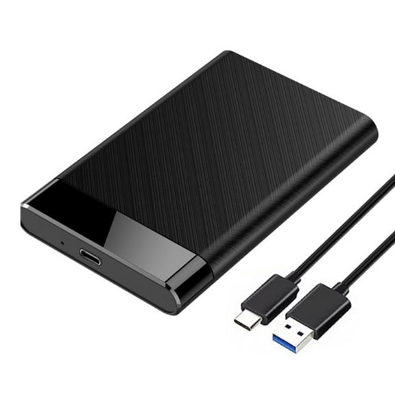 for 2.5 SSD Case- USB3.1 Hard Disk Adapter Enclosure Box for Laptop PC 2.5inch - Mobile 2.5