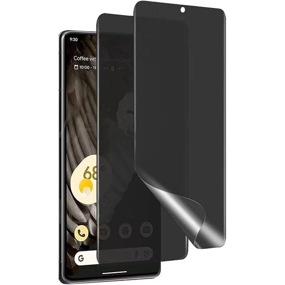for 2 Pack Privacy Screen Protector For OnePlus 12, Ultra-Thin Anti-Spy Soft TPU Hydrogel Film (Not Tempered Glass)[Face ID Unlock Compatible]