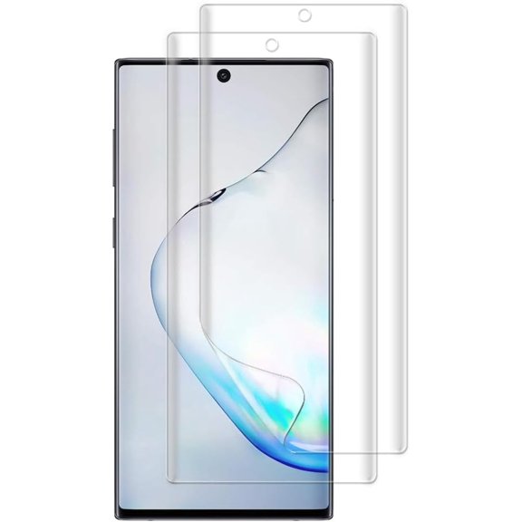 for 2 Pack Screen Protector for Samsung Galaxy Note 10 5G/4G (6.3") - Flexible TPU Film, HD Clear, Anti-Scratch, Self-Healing, Bubble-Free