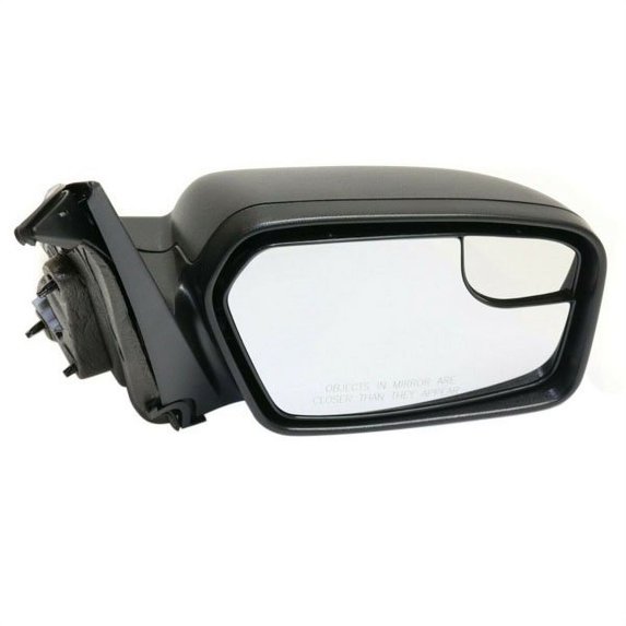 for 2011 to 2012 Ford Fusion Left Driver LH Mirror Power/Heated, With BLIS, W/ PUDDLE LAMP, TEXTURED
