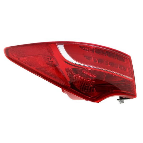 for 2013 to 2016 Hyundai Santa Fe Sport Left Driver LH Headlamp Assembly , LED Type, Outer, (on Body)
