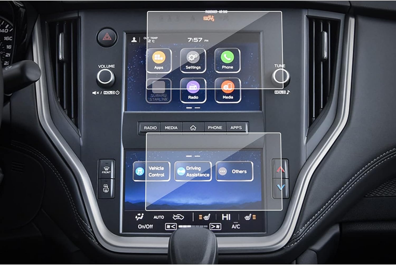 for 20202025 Subaru WRX Outback Legacy 2025 Forester Screen Protector