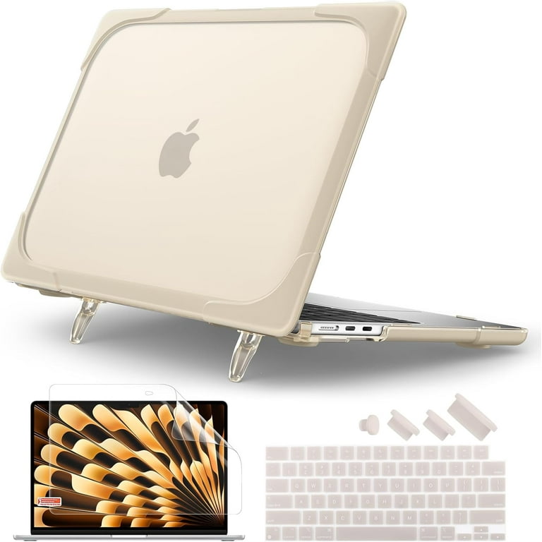 for 2023 MacBook Air 15 inch Case with M2 Chip Model A2941 Heavy Duty Shockproof Protective Hard Shell Walmart