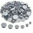 for 360 PCS 9 Sizes Plastic Hole Plugs Flush Type Hole Plugs Snap in