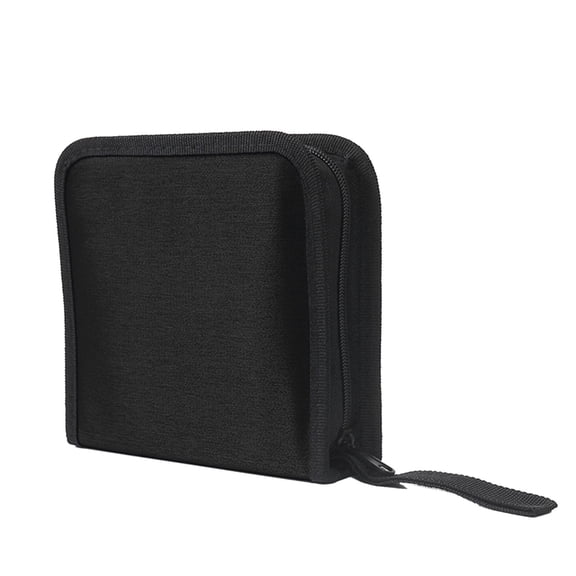 for 40Pcs CD Storage Case- CD DVD Booklet Holder CD DVD Discs Fabric Cloth Handbag CD/DVD Organizer Case