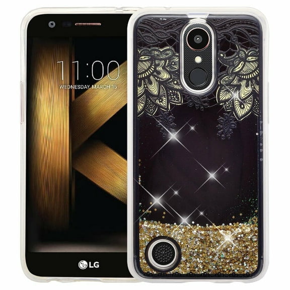 for 5.3" LG K10 2017 Harmony GRACE LTE Case Phone Case Shock proof Edges Designed Hard Back Hybrid Layers Drop Bumper Slim Cover Sakura Bloom
