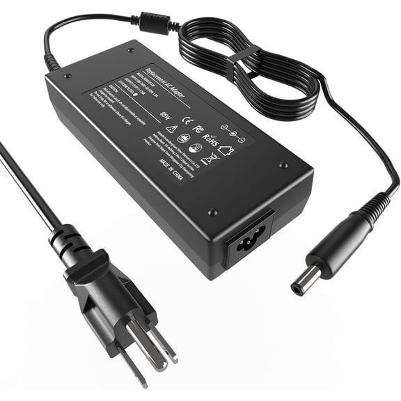 for 65W Charger for Dell Inspiron Latitude, 7.4x5.0mm Tip | 19.5V 3.34A Power Cord for Dell Latitude E7470 E5570 E5470 Series
