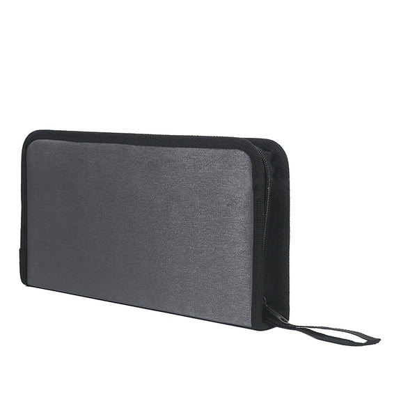 for 80Pcs CD Storage Case- CD Booklet Holder CD Discs Fabric Cloth Handbag CD Case