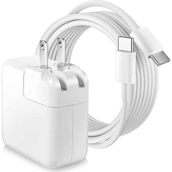 for 96W USB C MacBook Pro/Air Charger, Fast Charging Power Adapter w/10FT Cord for 16/15/14/13" M1 M2 M3 2024-2019 Models, iPad Pro, Laptop