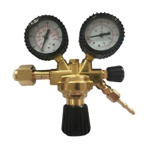 for ARGON Pressure Regulator for MIG, MAG & TIG Welding, Brass Gas Reducer with Gauge,230 Bar Inlet, Adjustable Outlet,Compact Design