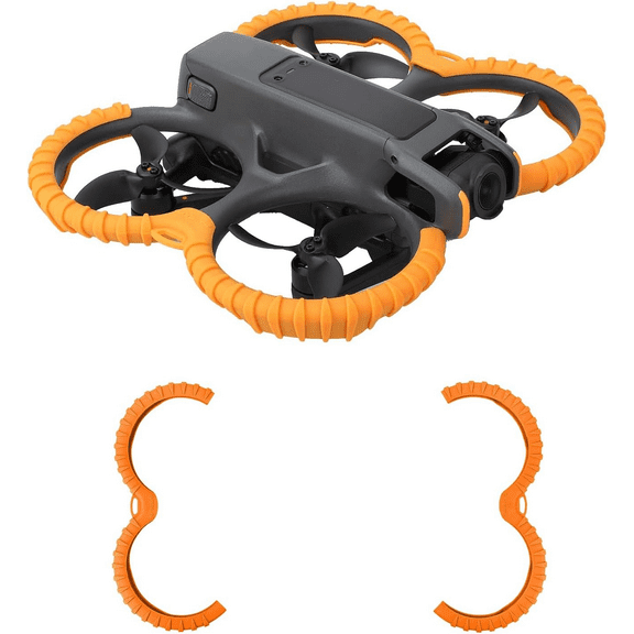 for AVATA 2 Propeller Guard Protector,Prop Bumper Anti-collision Protective Cover for DJI AVATA 2 Drone Accessories (Orange)