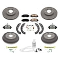 thumbnail image 1 of for Accord 2.4L 4 Cylinder 2003-2007 Brake Kit - 12PC Ceramic Pads & Rotors Replace Kit - D3EA Pads, Ceramic Rotors, Drum Shoes, CV Compatible, 1 of 5