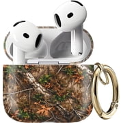for AirPods 4 Case, Cute AirPod 4th Generation Cases Cover for Women Girly for AirPod 4 Cover 2024 Forest Camouflage
