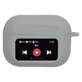 thumbnail image 1 of for AirPods A9pro Case Transparent Silicone Protective Cover Wireless Charging Compatible, 1 of 8