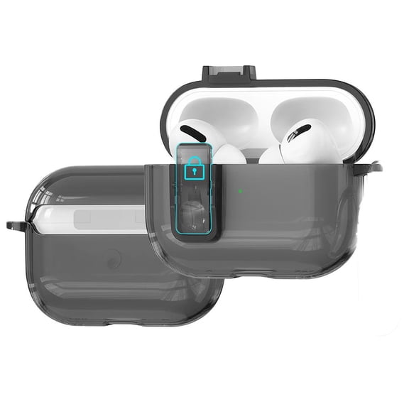 for AirPods Pro 3 Case With Lock Lid, Auto Up Yellowing Soft Bracket & Dustproof Earphone Pro3 Case Design for AirPods