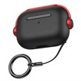 thumbnail image 1 of for AirPods Pro 3 Protective Case with Anti-Lost Buckle, Creative Lock Design Silicone Cover Wireless Charging, 1 of 9