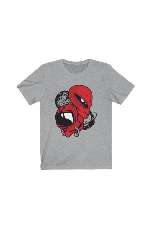 for Alien UFO Fan Alien and Astronaut UFO TShirt