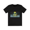 thumbnail image 1 of for Alien UFO Fan Yellow Alien Eating Mushroom UFO TShirt, 1 of 1