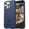 thumbnail image 1 of for Apple iPhone 15 Pro Case for Man, Heavy Duty Shockproof Phone Case Support Wireless Charging Cover for iPhone 15 Pro HD Blue, 1 of 16
