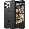 thumbnail image 1 of for Apple iPhone 15 Pro Max Case for Man, Heavy Duty Shockproof Phone Case Support Wireless Charging Cover for iPhone 15 Pro Max HD Black, 1 of 16