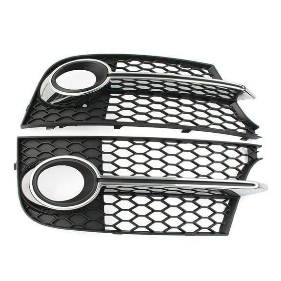 for Audi TT MK2 S-LINE 1pcs Front Bumper Honeycomb Mesh Fog Light Grille Cover