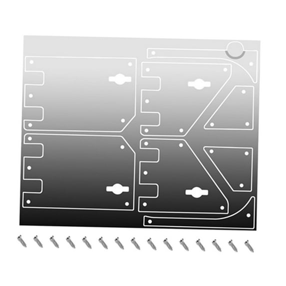 for Axial SCX24 90081 1/24 RC Climbing Car Vehicle Assembly Decoration Accs , Decorative Piece, multi