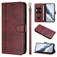 thumbnail image 1 of for BLU View 5 Pro Wallet Case, Leather Multiple Card Stand Business Protective Phone Cover, 1 of 8