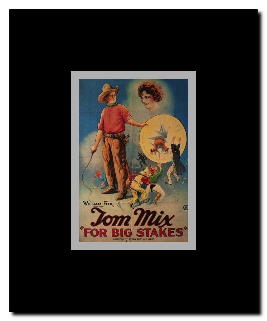 for Big Stakes Framed Movie Poster