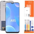 thumbnail image 1 of for Blackview A95 Screen Replacement for Blackview A95 LCD Display Digitizer Touch Screen Assembly Repair Parts 6.53", 1 of 7