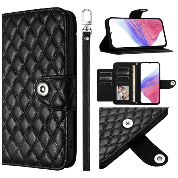 for Boost MobIle Celero 3 5G Phone Case Wallet protective case leather Cover with magnetic closed credit card slot shockproof protection phone case