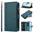 thumbnail image 1 of for Boost Summit 5 Wallet Phone Case with Magnetic Zipper Closed Credit Card Slot Shockproof Phone Case, 1 of 7