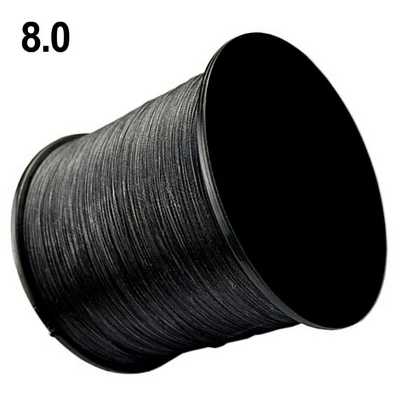 for Braided Line for Braided Fishing Line 4 Strands 500M Pe Black Lure Line Black 8.0