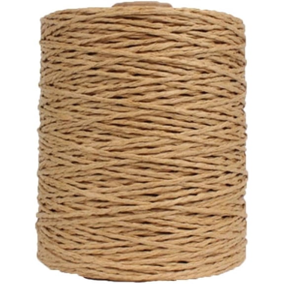 for Brown Summer Sun Hat, Beach Bag, Ribbon Straw Knit s, Knitting Craft Packing Twine Materials,280 Meters/306 Yards