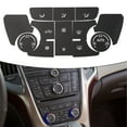 thumbnail image 1 of for Buick Verano AC Climate Control Black Button Repair Decal Sticker Set, 1 of 9