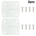 thumbnail image 1 of for COLEMAN COOLER PLASTIC HINGE SET REPLACEMENT 2x HINGES 8x SCREWS 5283-1141, 1 of 8