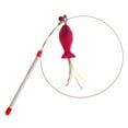 thumbnail image 1 of for Cat Toy 90cm Wand Toys Teaser with Bell Interactive Catcher Teaser Plaything Gift Ideas for Cat Lovers 90cm, 1 of 15