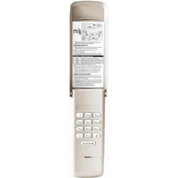 for Chamberlain 940EV-P2 Wireless Universal Garage Door Opener Keypad